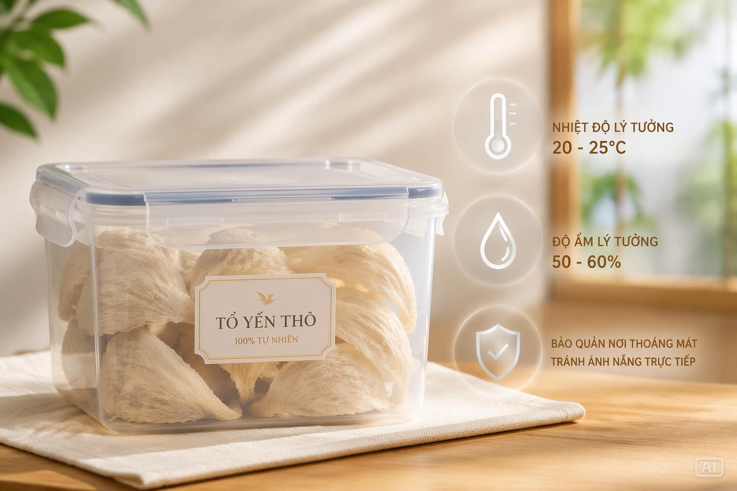 Bảo Quản Yến Thô – Cách Giữ Tổ Yến Thô Không Bị Hư Hỏng Hiệu Quả
